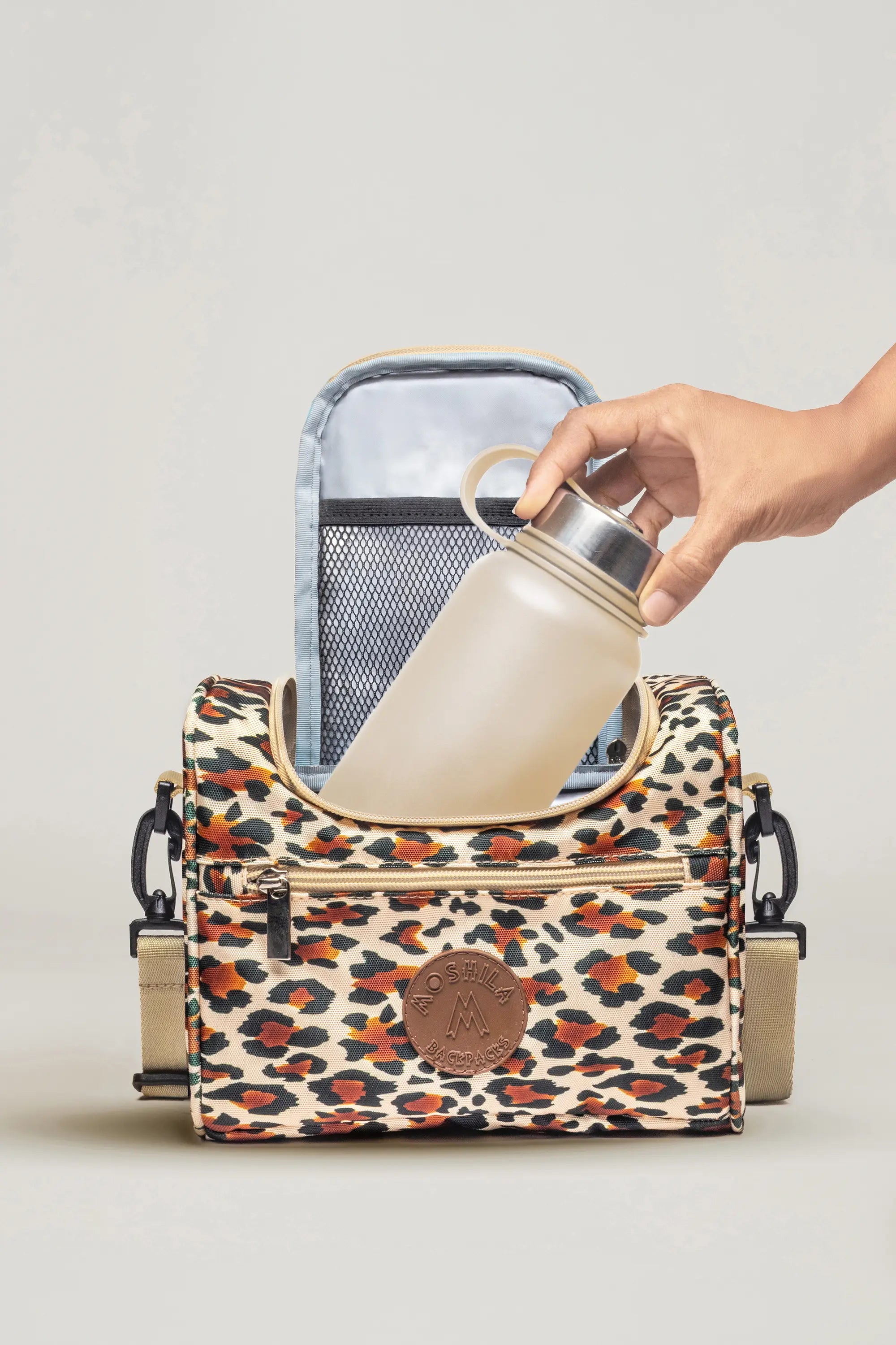 1016 LONCHERA ANIMAL PRINT