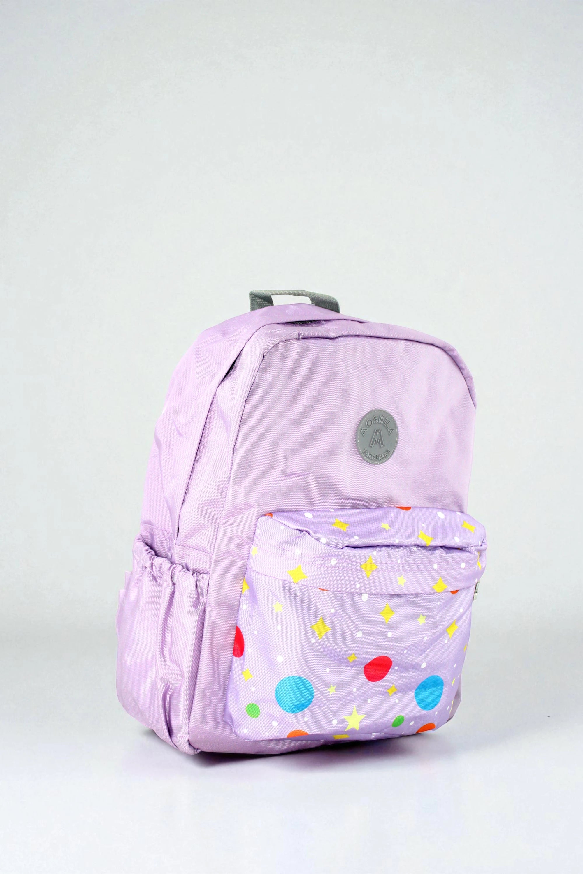 3364 MALETIN MOSHILA CLASSIC LILA BOLSILLO ESTAMPADO PRINCIPITO