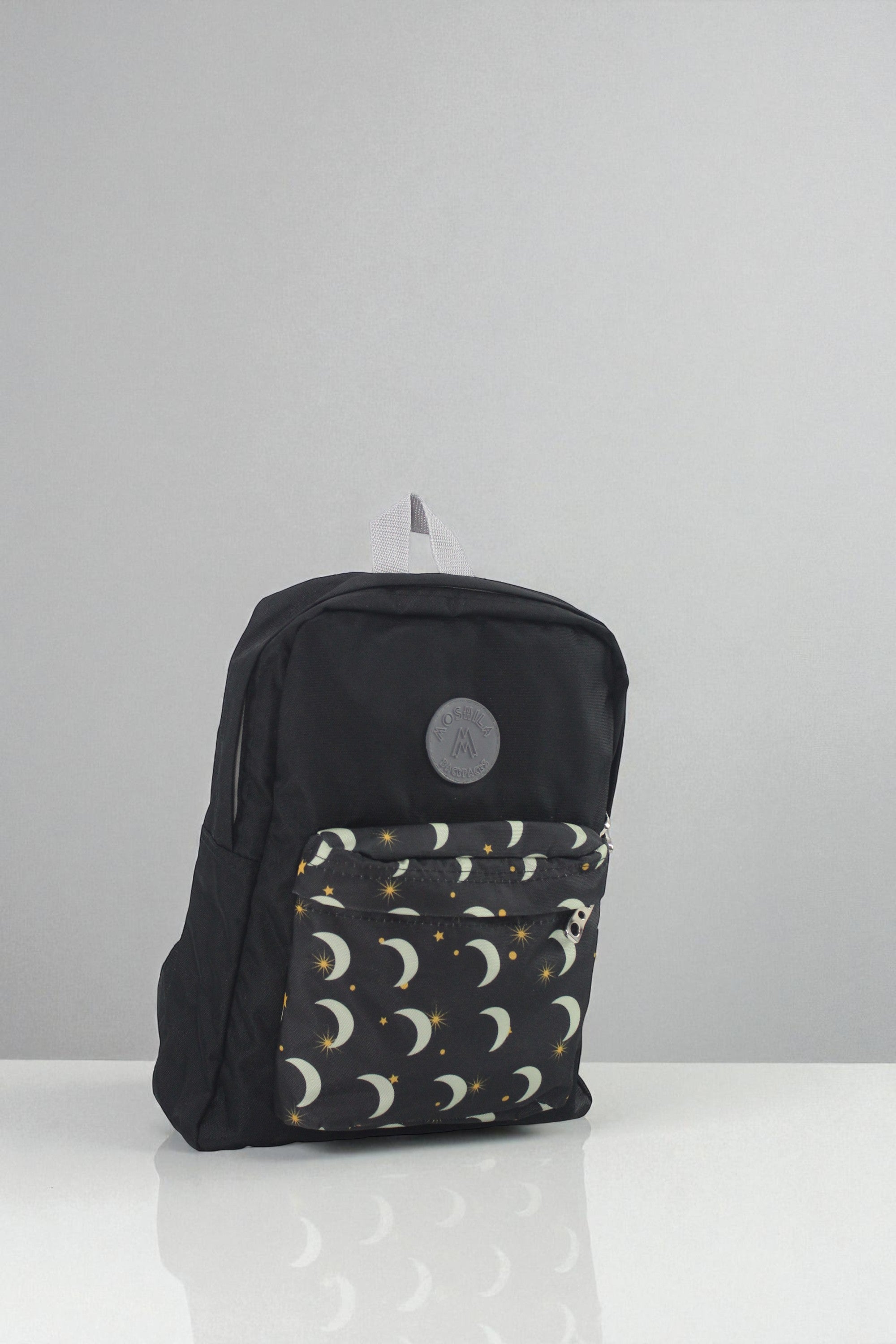 3876 MALETIN MOSHILA GO NEGRO BOLSILLO LUNAS