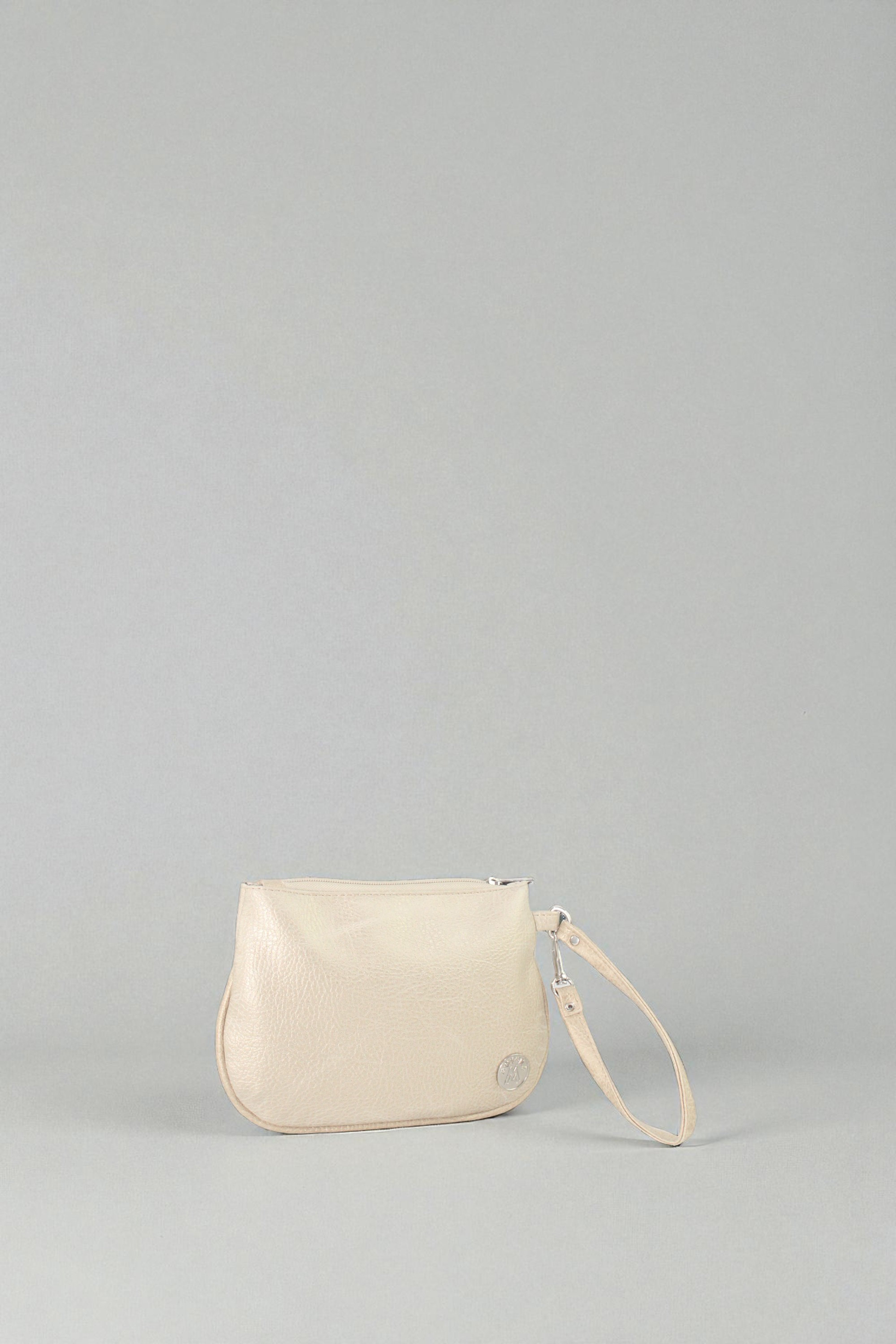 3887 BOLSO DE MANO MOSHILA DORADO