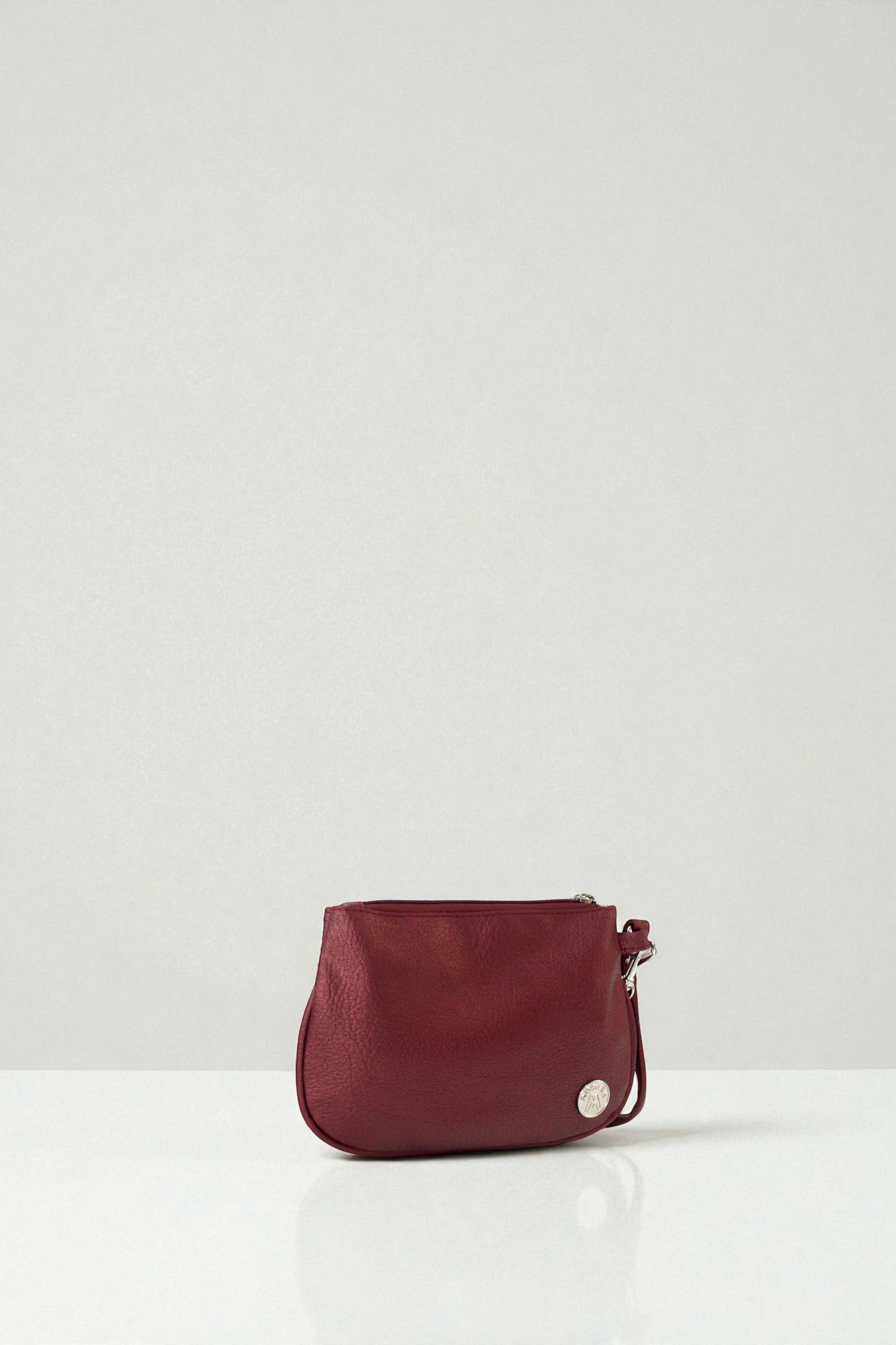 3889 BOLSO DE MANO MOSHILA VINO TINTO