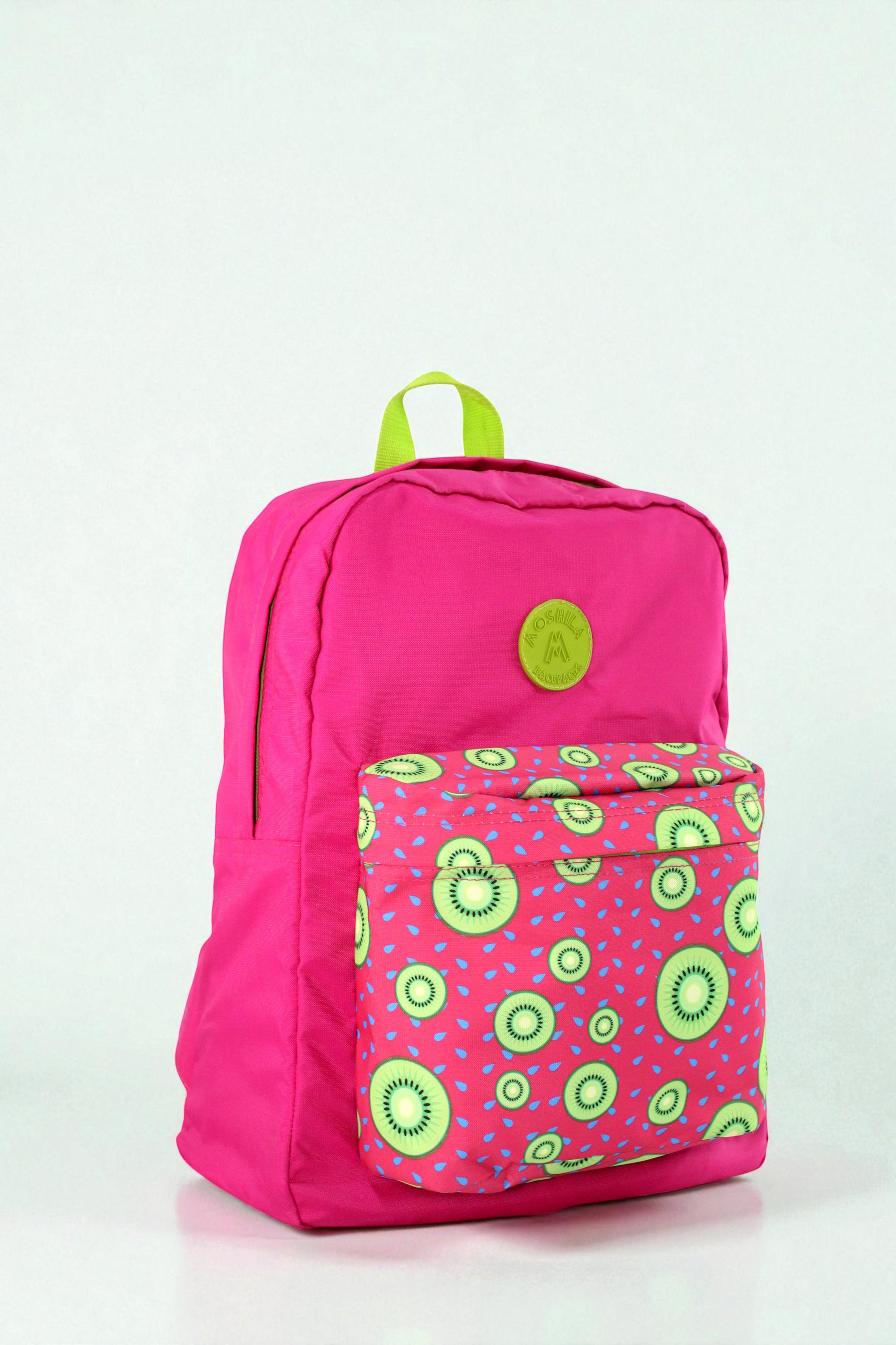 7732 MALETIN MOSHILA FUCSIA BOLSILLO KIWI