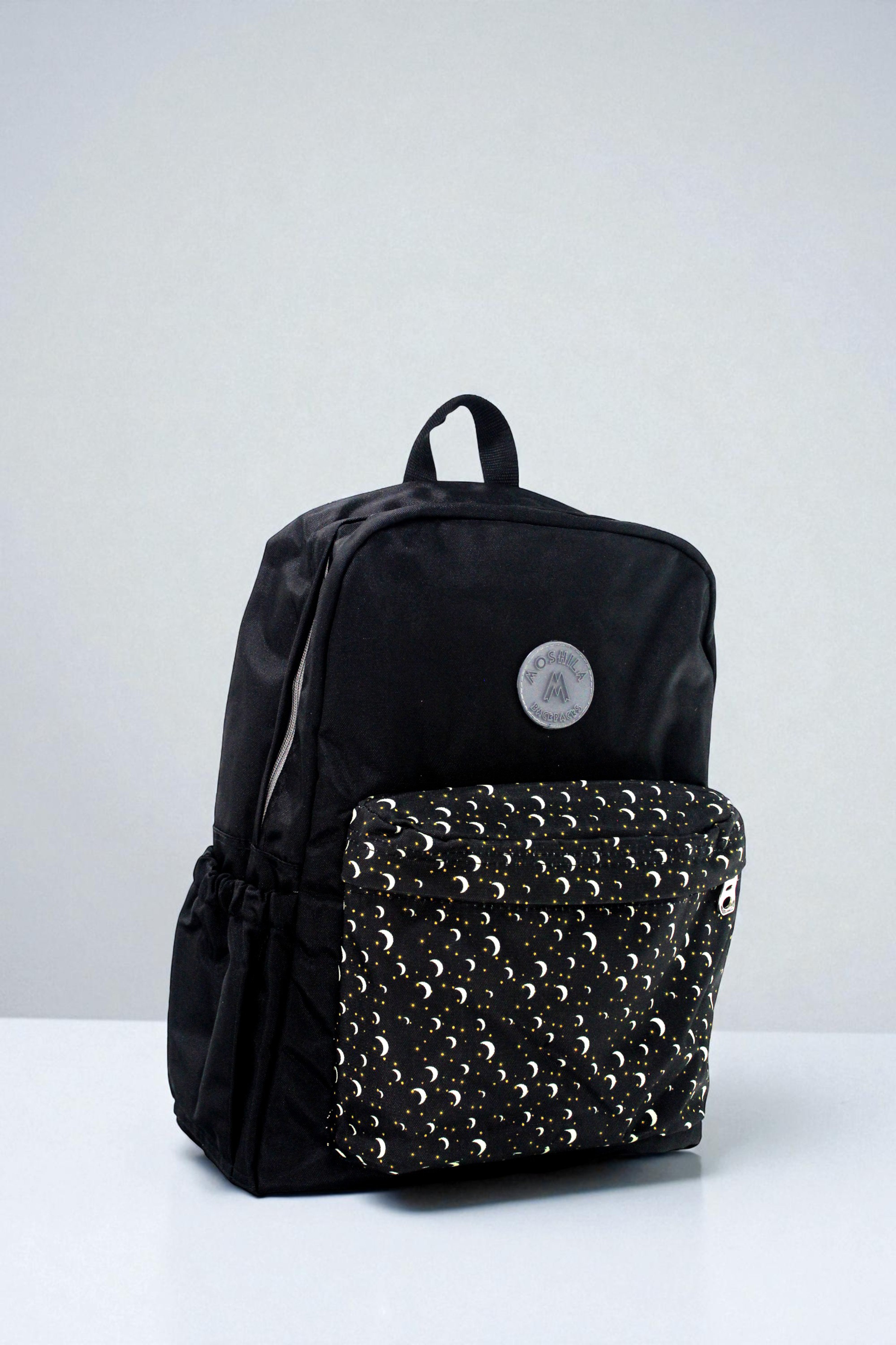 7770 MALETIN MOSHILA NEGRO BOLSILLO LUNAS